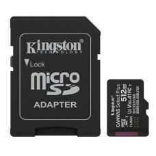 Kingston Canvas Select Plus 512GB MicroSD UHS-I U3 Class 30 A1 V30 Memory Card with Adapter